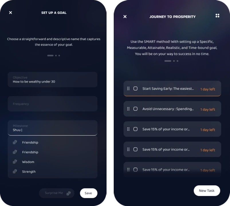 Milestones - A multi-platform goal setter app | Thumbnail